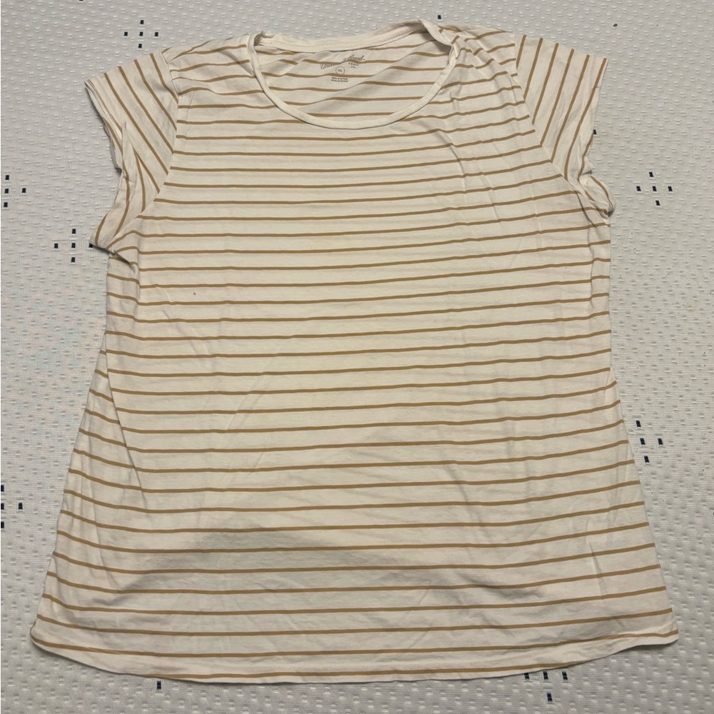 Striped Short Sleeve Shirt XXL Universal Thread Co
